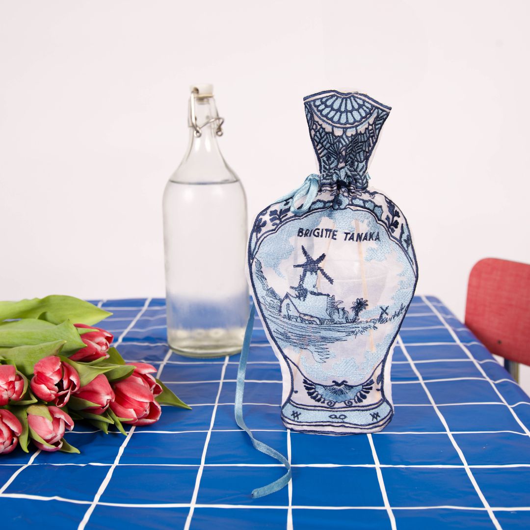 Brigitte Tanaka Delft Vase Pouch