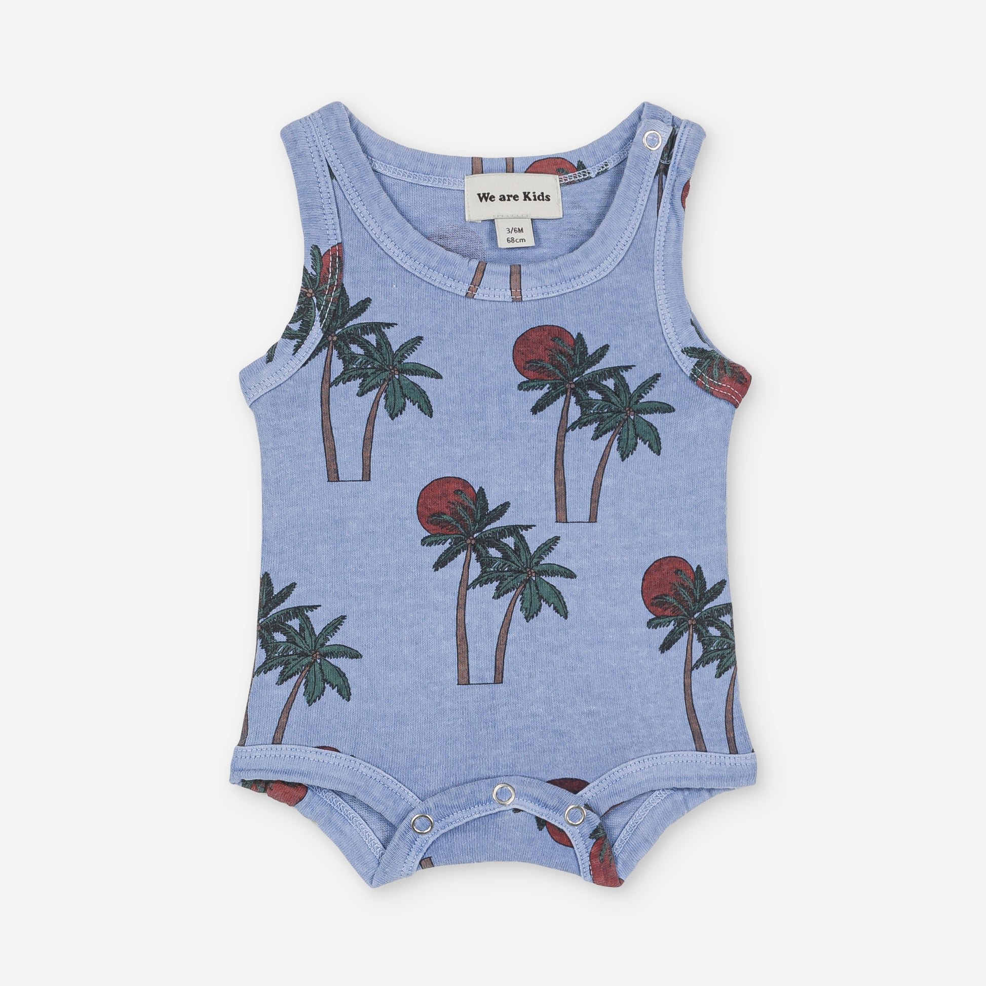 We Are Kids Nino Coconut Tree All Over Print Body 