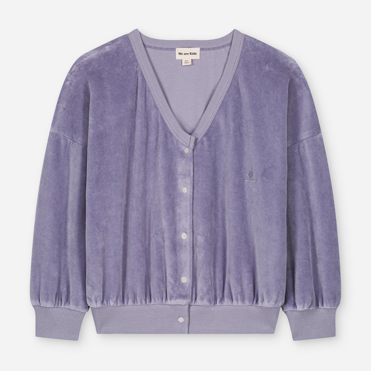 We Are Kids Tender Purple Kate Velvet Cardigan