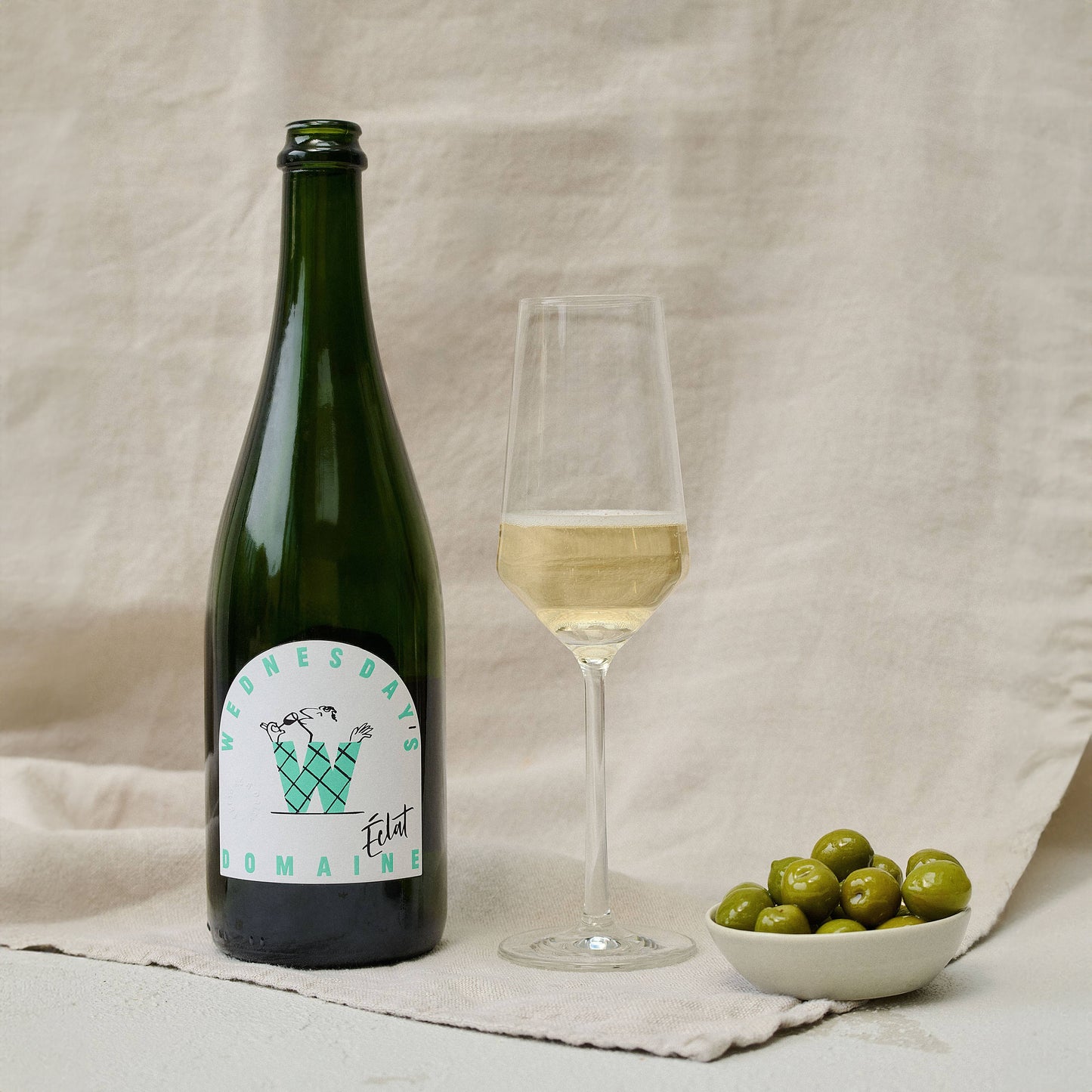 Wednesday's Domaine - 0.0% Eclat (Alcohol Free Sparkling White Wine)