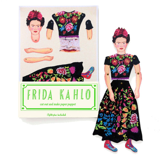 Frida Cut Out and Make Puppet