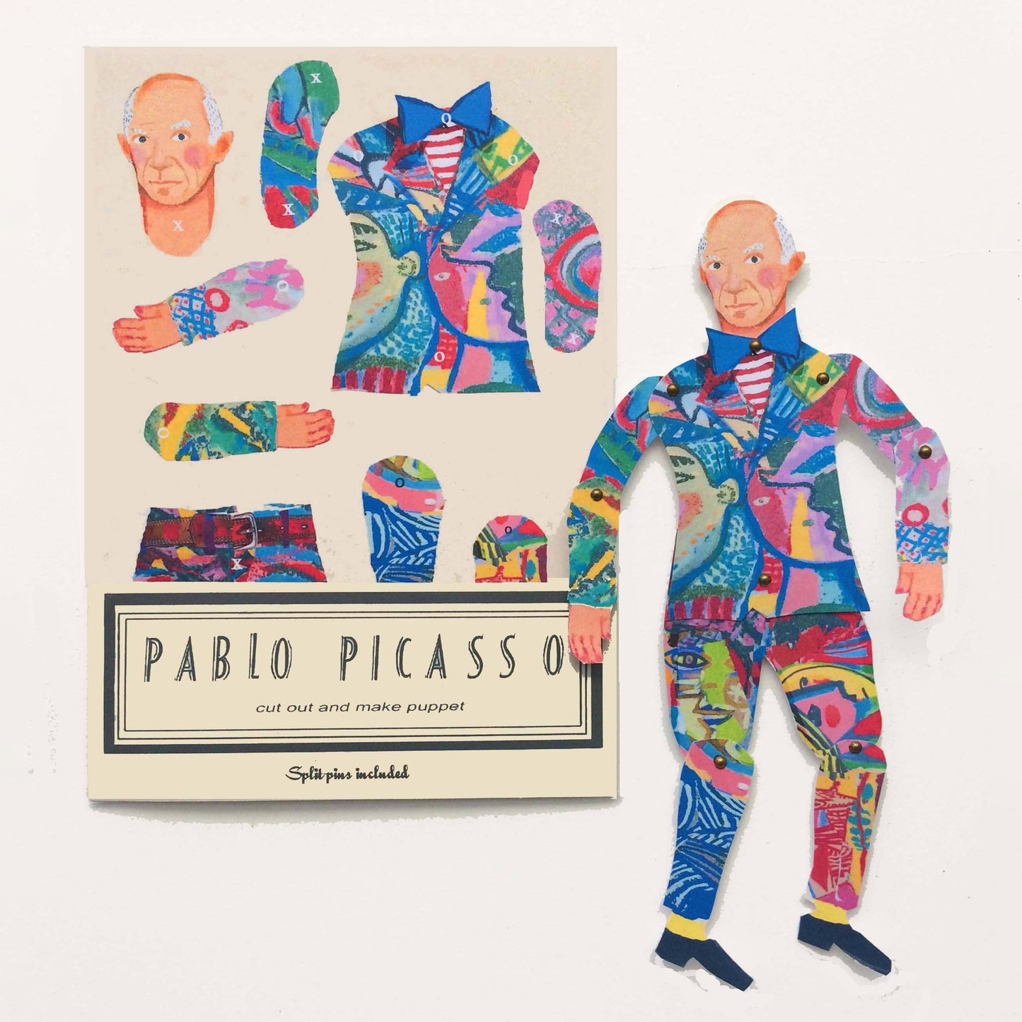 Picasso Cut Out & Make Puppet