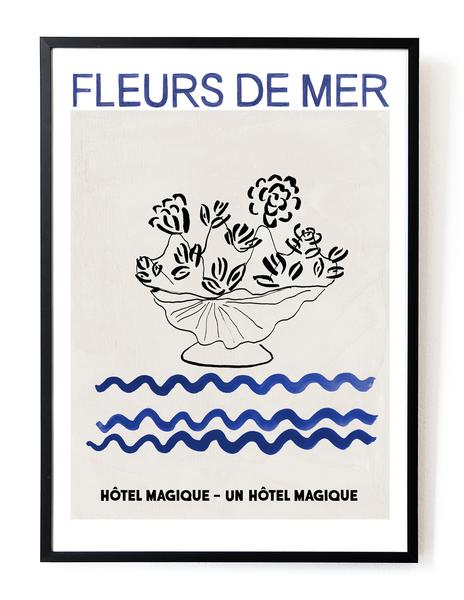 Hotel Magique Fleurs De La Mers Print