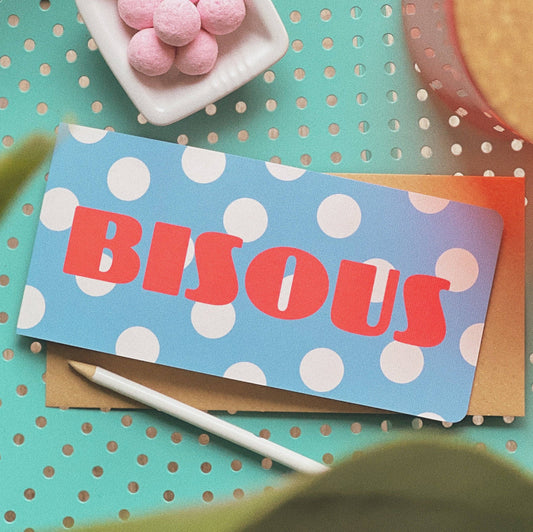 Bisous Greeting Card