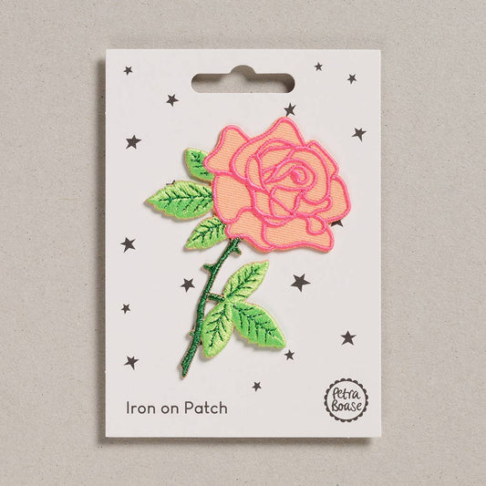 Iron on Patch - Rose