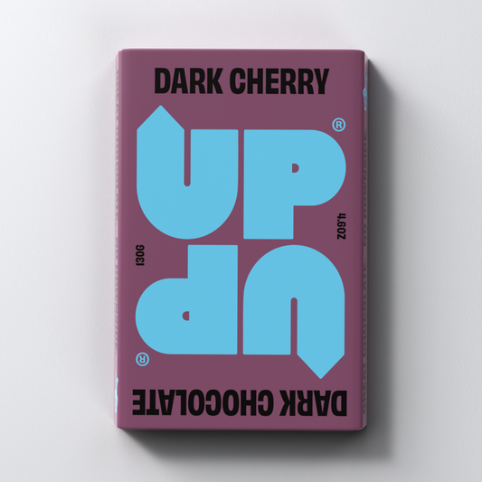 UP-UP Chocolate - Cherry Dark Chocolate Bar