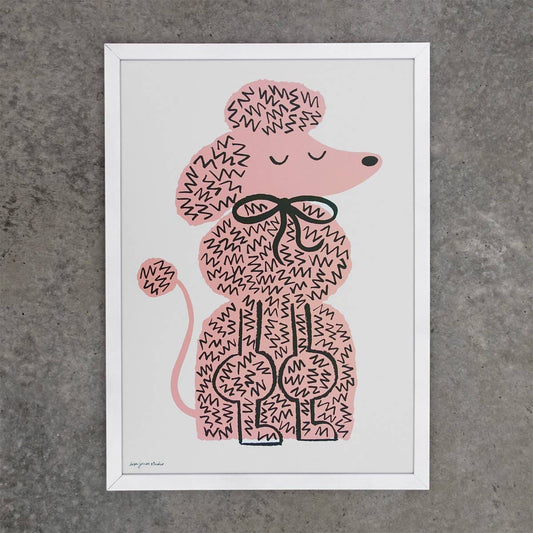 Lisa Jones Studio - Print | Pink Pooch