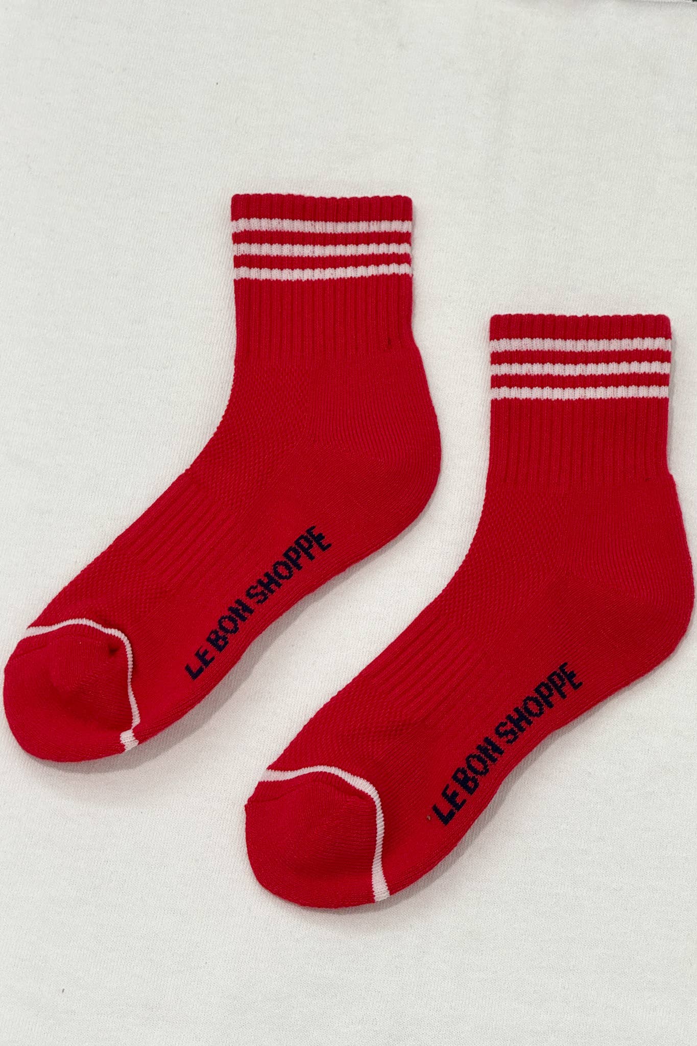 Le Bon Shoppe Scarlet Girlfriend Socks
