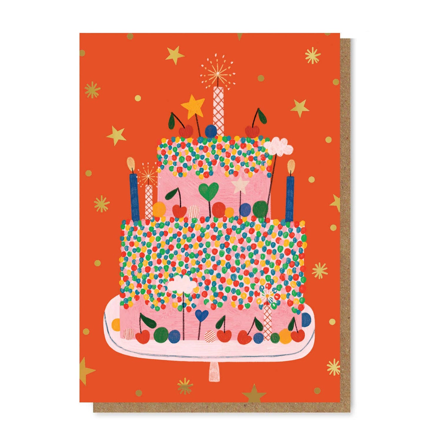 Celebration Cake Greeting Card