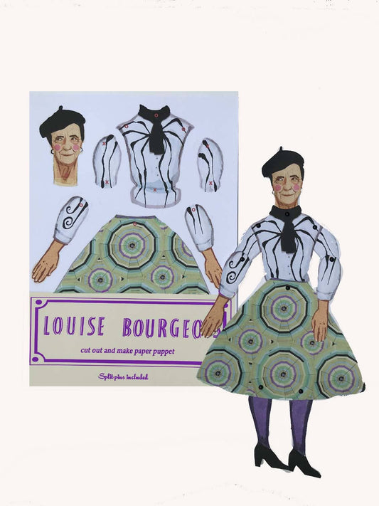 Louise Bourgeois Cut Out & Make Puppet