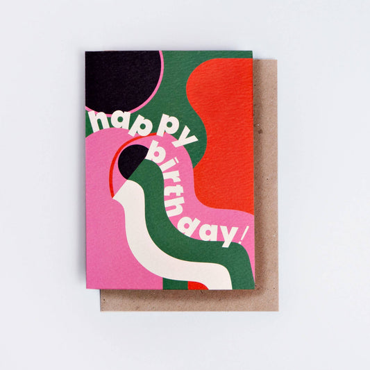 The Completist - Laurel Birthday Card