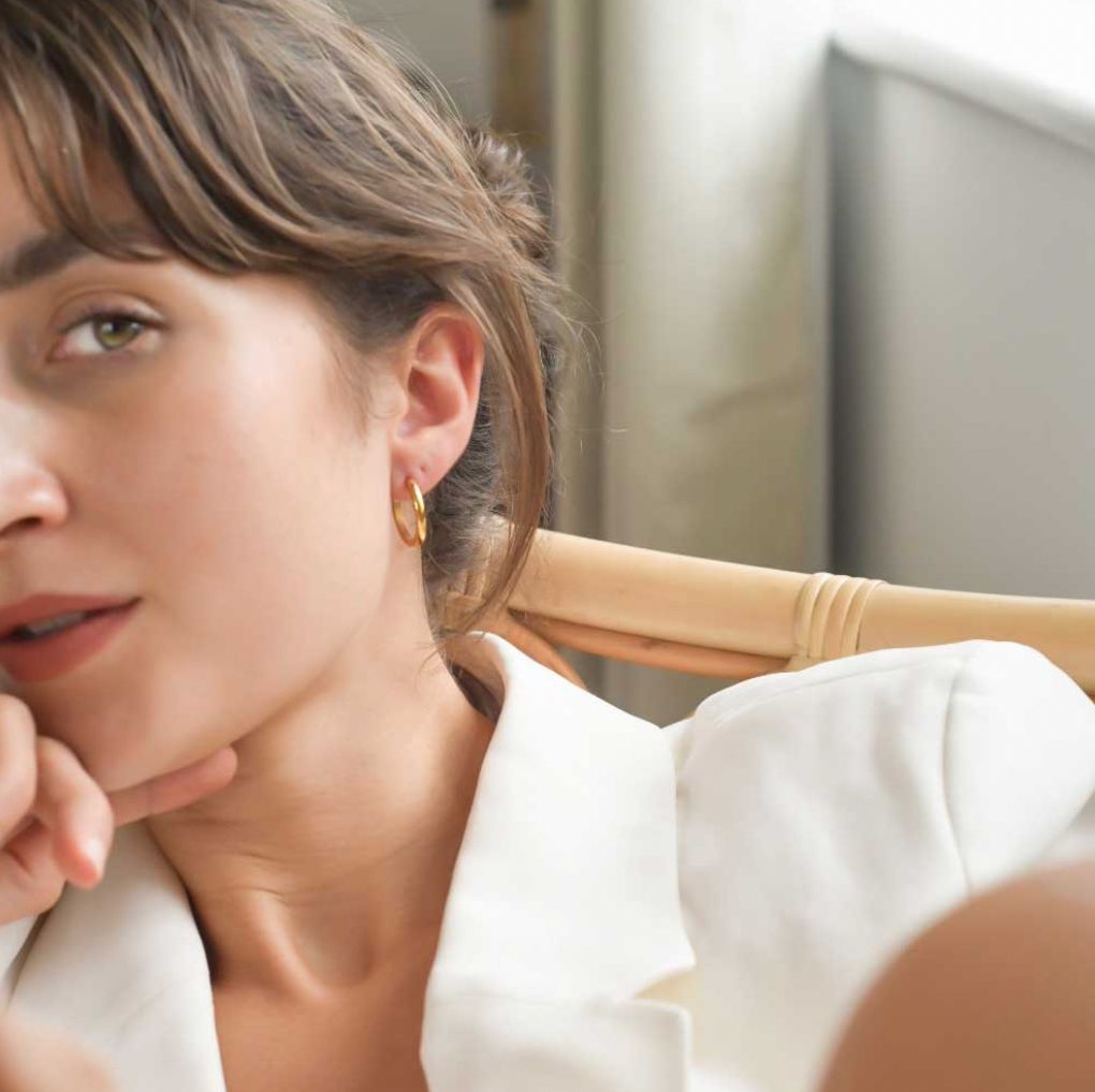 Gold Lennox Hoops