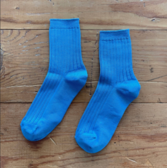 Le Bon Shoppe Electric Blue Her Socks