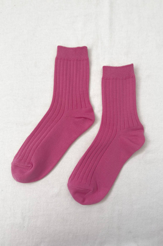 Le Bon Shoppe Bright Pink Her Socks