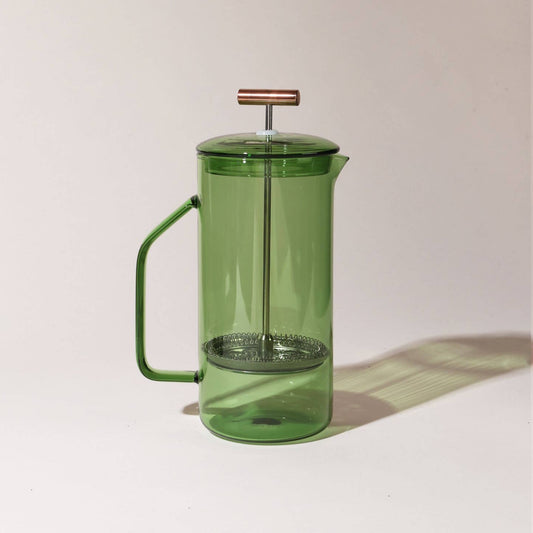 YIELD - Verde Glass French Press