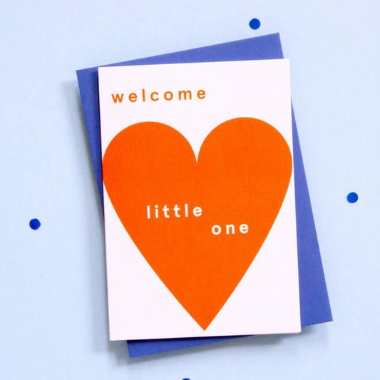 ola Welcome Little One greeting card