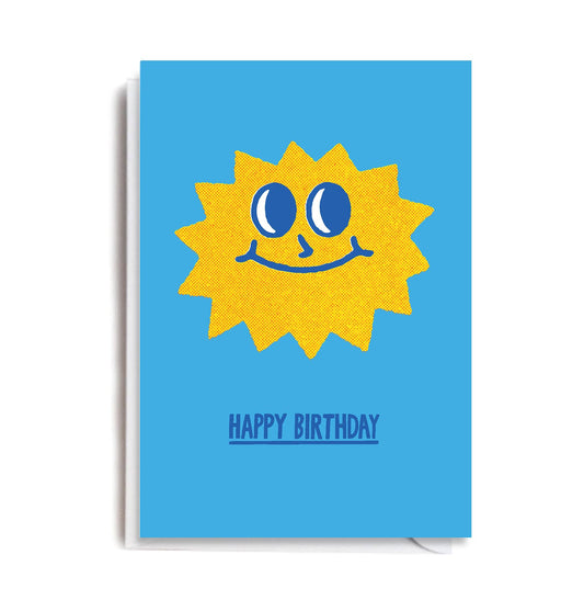 Happy Birthday Star Greeting Card