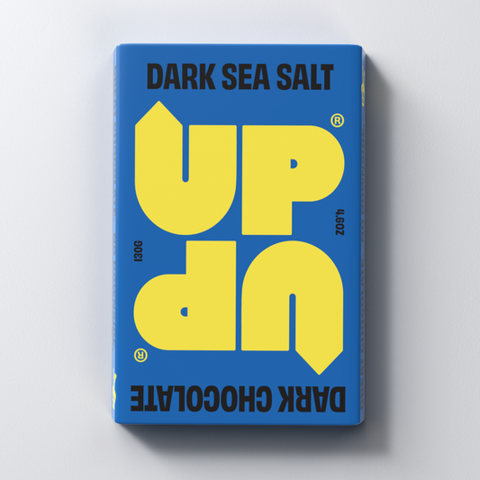 UP-UP Chocolate - Sea Salt Dark Chocolate Bar