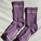 Le Bon Shoppe Grape Boyfriend Socks